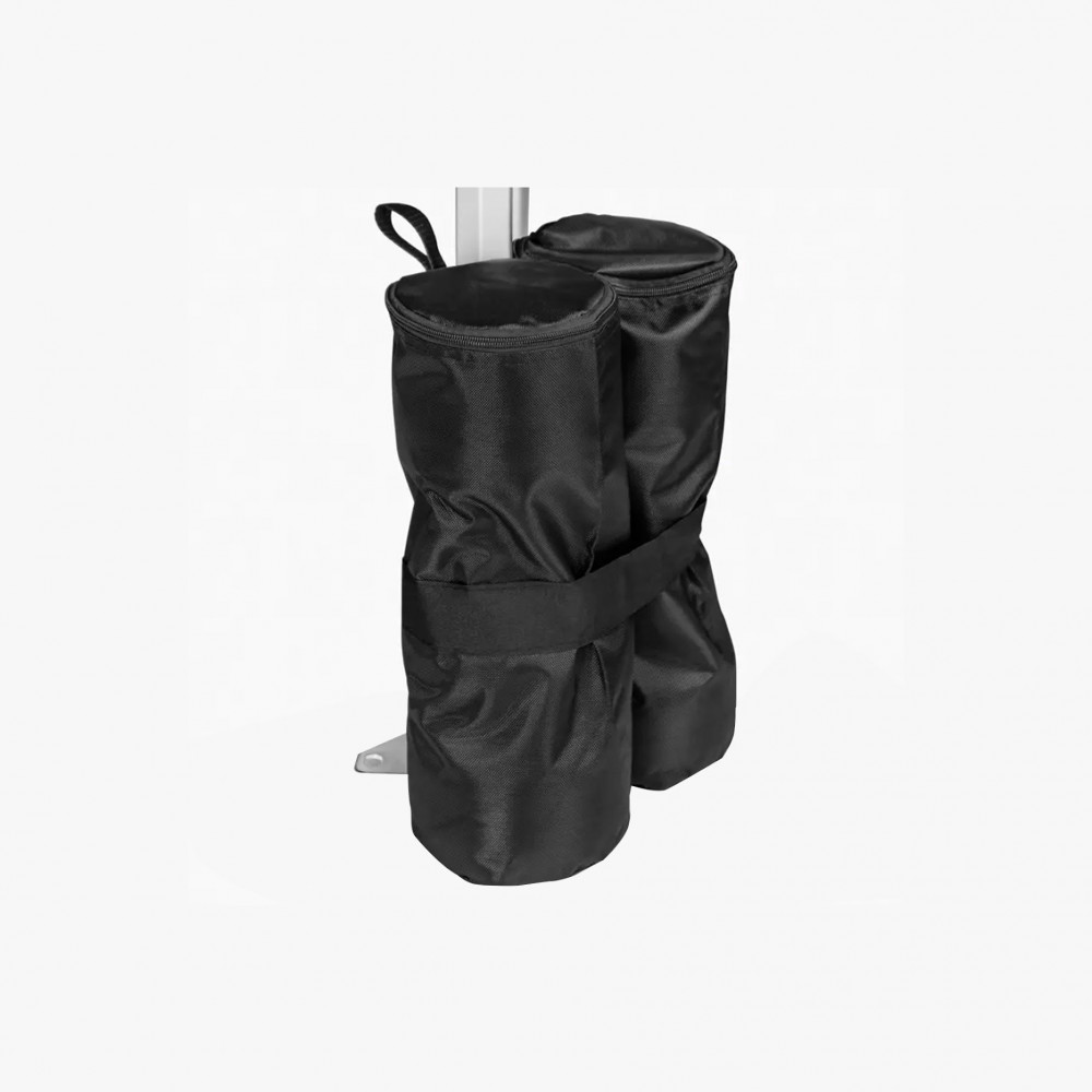 Four-piece event-tent sandbag set