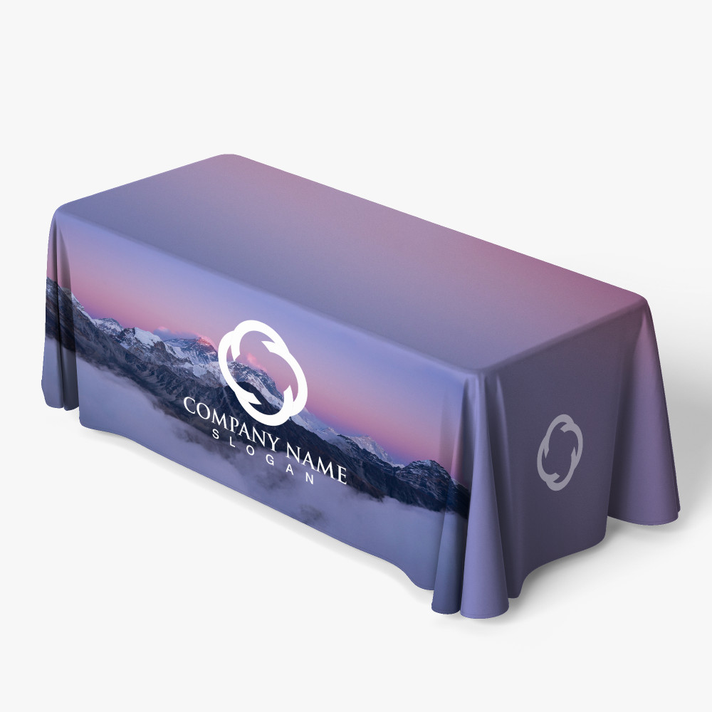 6 ft Custom Table Cover product view