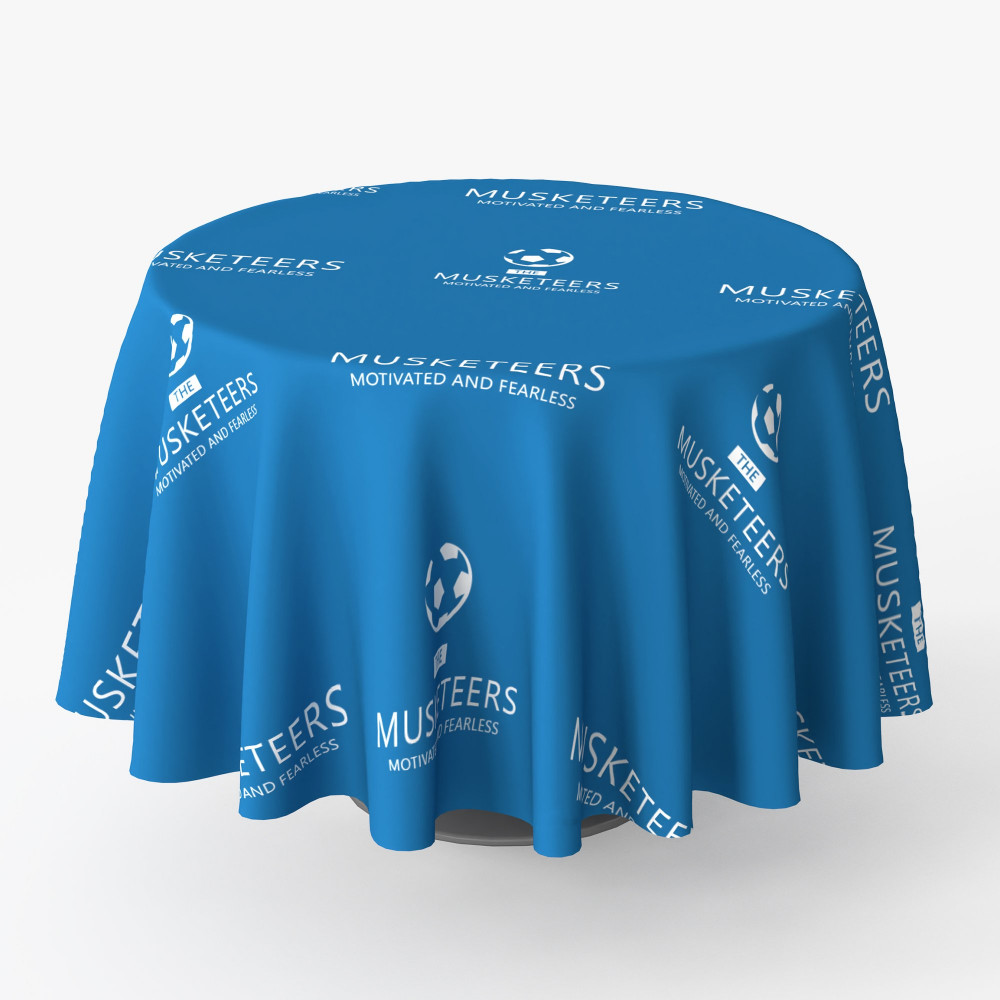 Custom Round Table Cover product view
