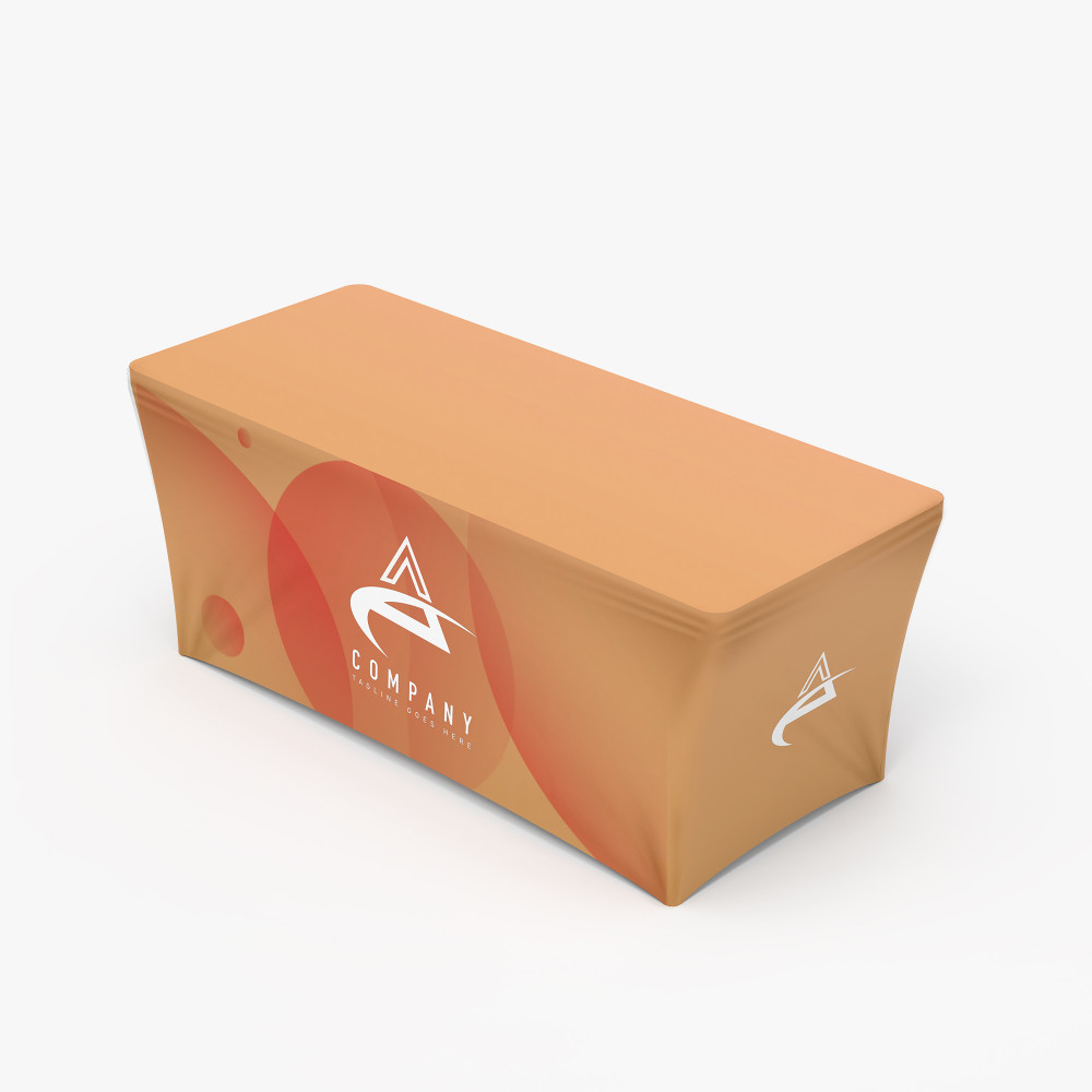Custom Stretch Table Cover product view